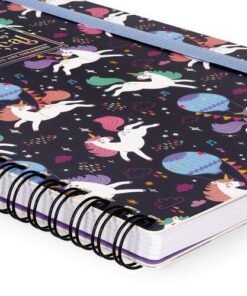 Caderno c/ Espiral e Linhas Unicórnio - Legami