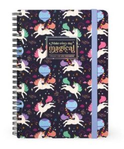 Caderno c/ Espiral e Linhas Unicórnio - Legami