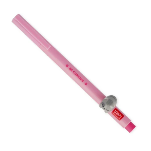 Caneta de Gel c/ Animal de Decoração (Gato) - Legami