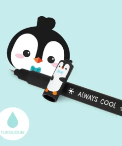 Caneta de Gel Apagável Pinguim - Legami