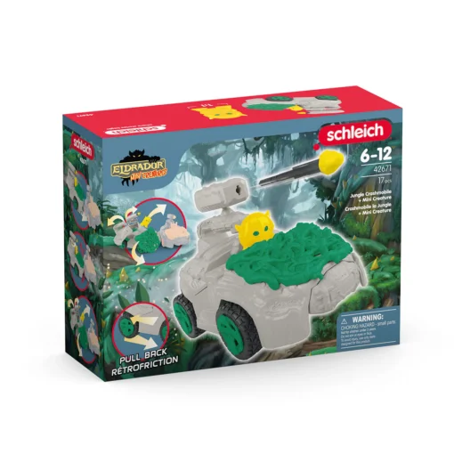 Jungle Crashmobil c/ Mini Criatura - Eldrador - Schleich