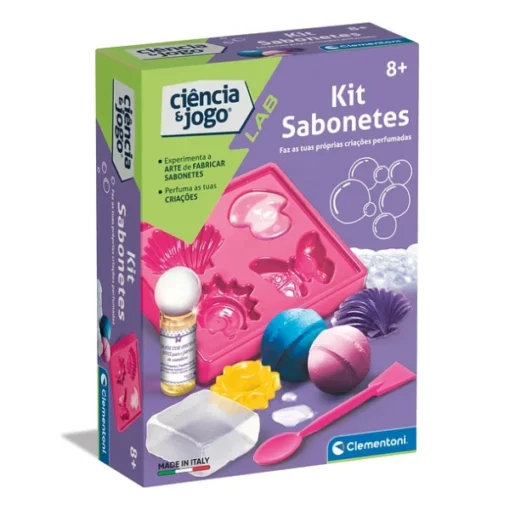 67356 Ciência e Jogo - Kit Sabonetes - Clementoni