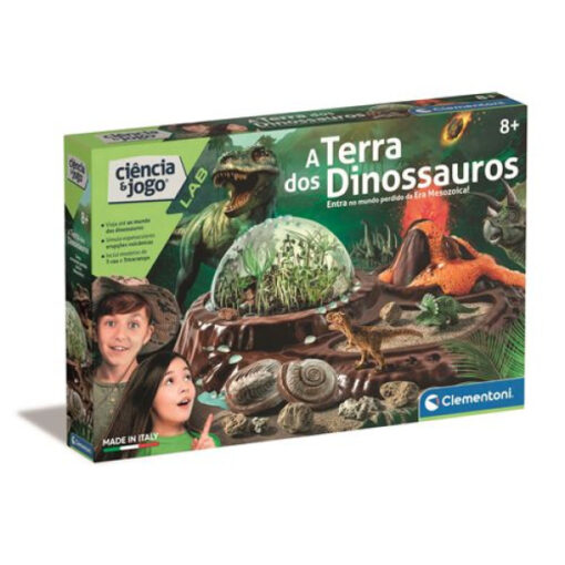 Ciência e Jogo - A Terra dos Dinossauros - Clementoni