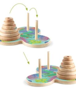 Jogo de Lógica - Torre de Hanói - Djeco