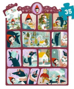 Puzzle O Capuchinho Vermelho (35 pcs) - Djeco