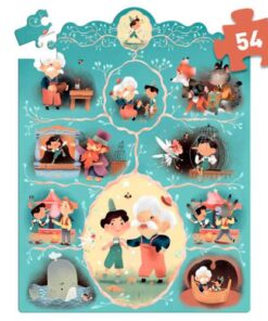 Puzzle Pinóquio (54 pcs) - Djeco