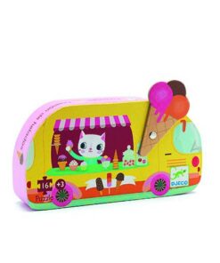Puzzle Carrinha dos Gelados (16 pcs) - Djeco