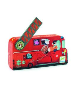 Puzzle Camião dos Bombeiros (16 pcs) - Djeco