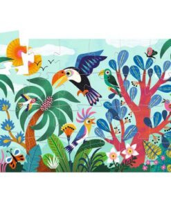 Puzzle Coco, O Tucano (24 pcs) - Djeco