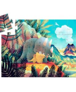 Puzzle Teo, O Dinossauro (24 pcs) - Djeco