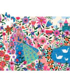Puzzle A Princesa e o Pavão (36 pcs) - Djeco