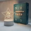 Candeeiro LED Estrela - Pai