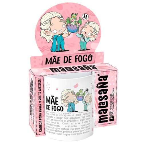 Malasaña - Caneca 330ml Mãe de Fogo