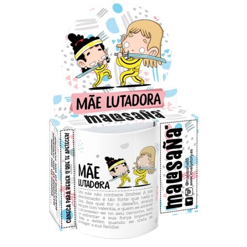 Malasaña - Caneca 330ml Mãe Lutadora
