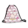 Saco de Desporto Unicórnio NICI - Rosa You Make me Smile Cloud Dreamer - Image 1