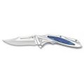 Navalha Albainox em Metal Prateada C/ Azul 8.3 cm - Image 1