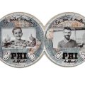 Moldura Redonda Dupla "Melhor Pai" - Pai - Image 1