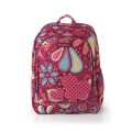 Mochila Escolar 38cm Rosa Escuro c/ Pétalas - Lucky - Gabol - Image 1