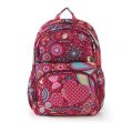Mochila Escolar 41cm Rosa Escuro c/ Pétalas - Lucky - Gabol - Image 1