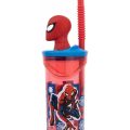 Copo C/ Palhinha e Tampa 3D "Trust"  360ml - Spiderman - Image 3