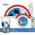 Conjunto de Refeição 2 Pratos e Copo "Mickey and Friends" - Mickey - Image 1