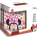 Caneca de Cerâmica Cara de Minnie C/ Laços de Cores 325ml - Minnie - Image 1