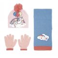 Conjunto Inverno Unicórnio Rosa e Azul - Image 1