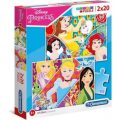 Conjunto 2 Puzzles (2x20) Princesas Disney - Clementoni - Image 1