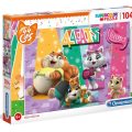 Clementoni - Puzzle 44 Gatos (104 pcs) - Image 1