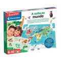 Jogos Educativos - A Volta ao Mundo (Puzzle) - Clementoni - Image 1