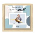 Moldura de Madeira "És o Melhor Padrinho do Mundo!" - Lovely Story - Image 1