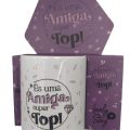 Caneca "És uma Amiga Super Top!" - Lovely Story - Image 1