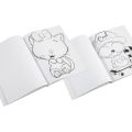 Livro Para Colorir A4 24 Folhas + Stickers Em Rosa - Colouring - Image 3