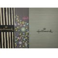 Conjunto de 3 Cadernos Preto, c/ Flores e Verde - Hallmark - Image 1