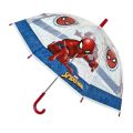 Guarda-chuva transparente com teia Azul e Vermelho 48cm- Spider-Man - Image 1