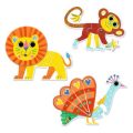 Djeco - Puzzle Duo - Animais Articuláveis - Image 4