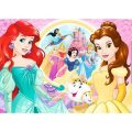 Puzzle 100 Peças Glitter Memorias de Bela e Ariel - Disney Princess - Image 2