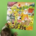 Puzzle de Animais da Quinta Texturas - EKids - Image 1