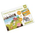 Livro de Autocolantes Reutilizáveis (World Animals Stickers) - EKids - Image 1
