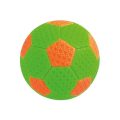 Bola De Futebol Pequena Cor Verde e Laranja - Eureka Kids - Image 1