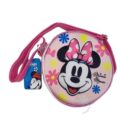 Bolsa de Traçar Redonda Rosa 3D "Floral" - Minnie - Image 1