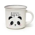 Caneca 360ml Panda Hug Me "Cup-Puccino" - Legami - Image 2