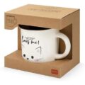 Caneca 360ml Gato Loves Me "Cup-Puccino" - Legami - Image 1