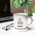 Caneca 360ml "Cup-Puccino" Unicornio - Legami - Image 2