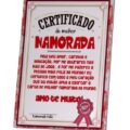 Certificado de Melhor Namorada "Amo-te Muito" - Image 1