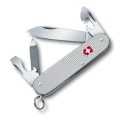 Canivete Cadet Alox 84mm Prateado c/ Relevo de Grelha - Victorinox - Image 1